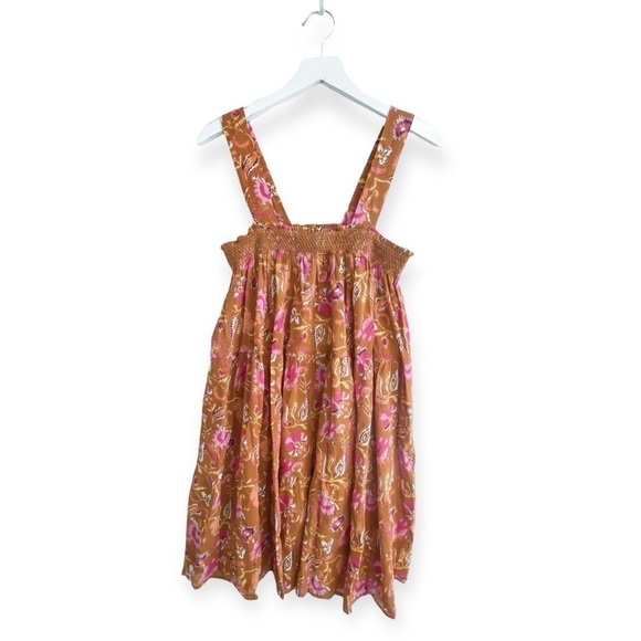 NWT Xirena Milly Floral Print Trapeze Dress, Size M - Picture 3 of 15